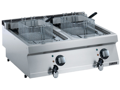 Fritöj 2x12 ltr el 800 mm 700