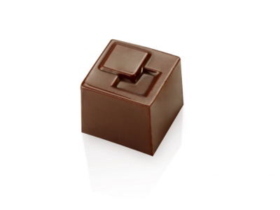 Chokladform 21 st 10 g. 22x22x20 mm