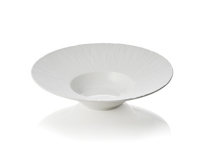 Tallerken dyb Ø27cm Shiro Hvid