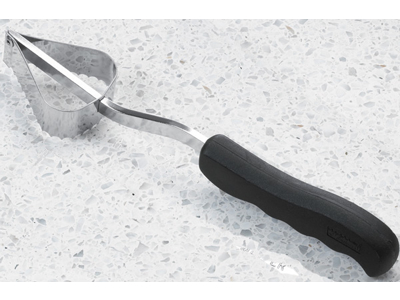 Fiskeskalsskrabare hjärtform