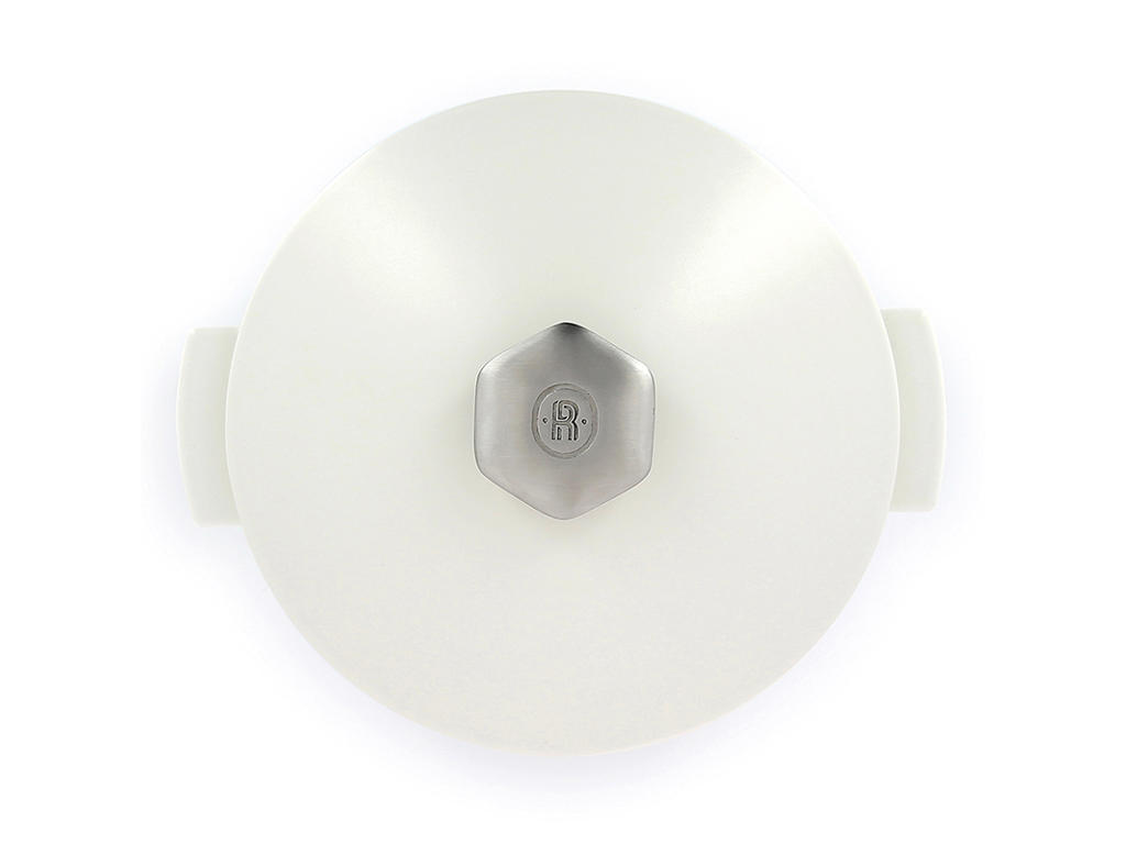 Lock till gryta Ø28 cm Satin Vit Revolution 2