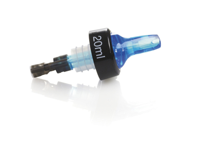 Skänkepropp 2 cl. blå