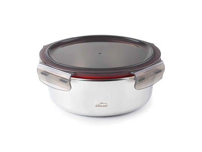 Matlåda RF/plastlock Ø20 cm h 7,5 cm