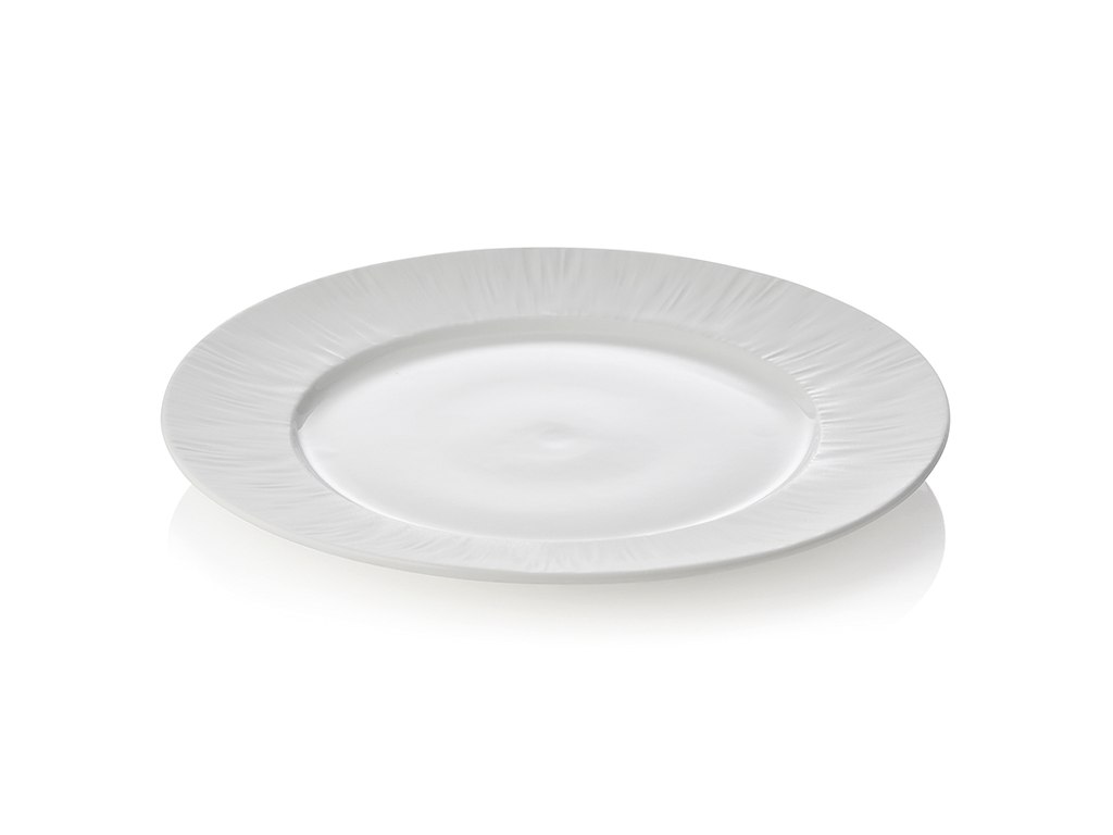 Tallerken Ø27 cm Shiro Hvid