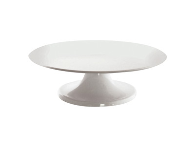 Tårtfat - svängbart - Vit - Ø32cm - 865g