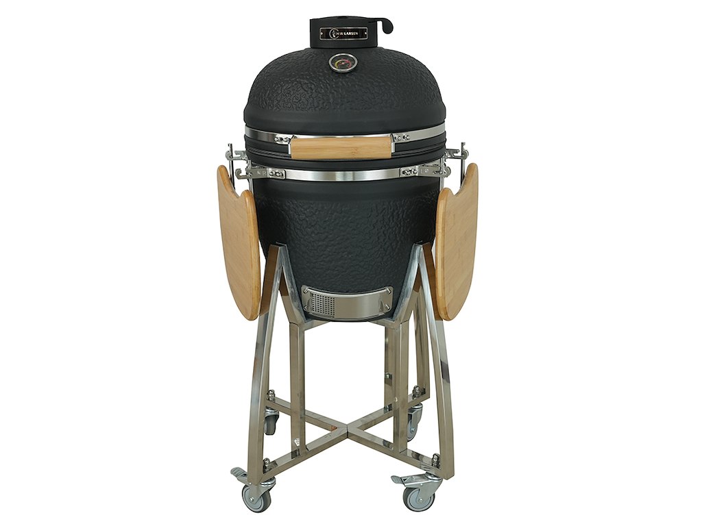 Kamado M Stone Mat Sort inkl. Cover