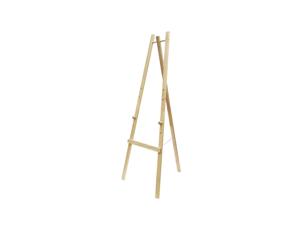 Staffli för tavla 165 cm ljust trä 4 just