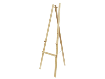 Staffli för tavla 165 cm ljust trä 4 just
