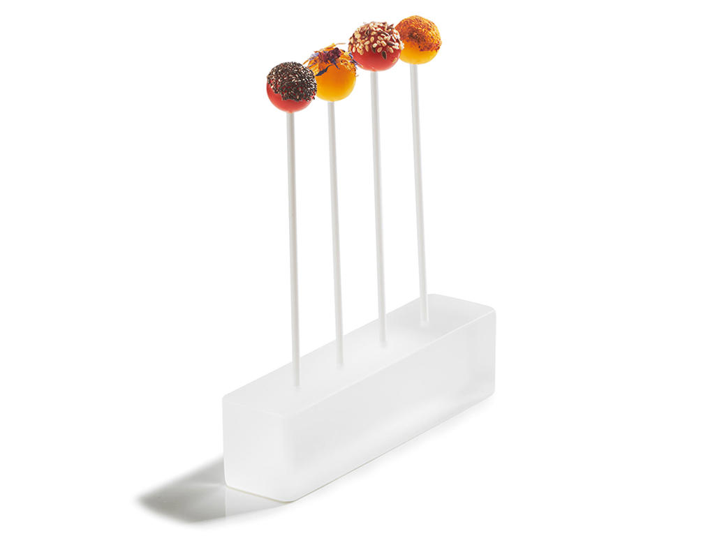 Serveringsbricka 16,5x4 cm Vit Mealplak