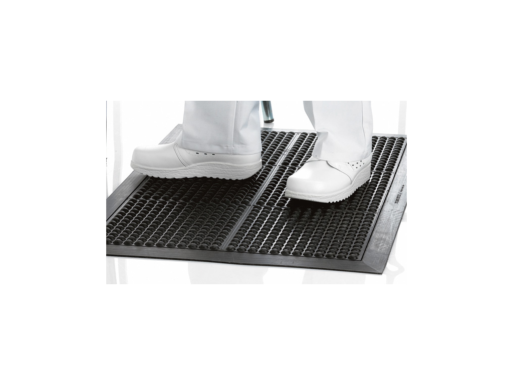 Matta Star Comfort m.Bubblor 60*90cm Svart