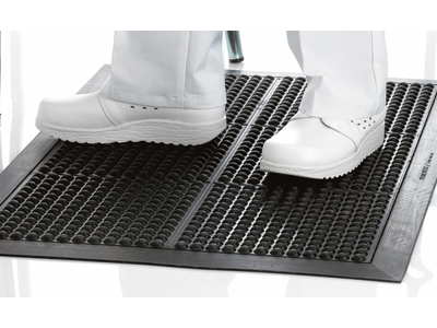 Matta Star Comfort m.Bubblor 60*90cm Svart