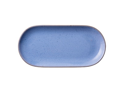 Raw Tallerken Colour Blå 25x12 cm