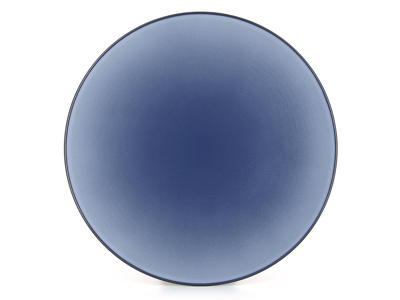 Tallrik Ø28 cm Blå Equinoxe