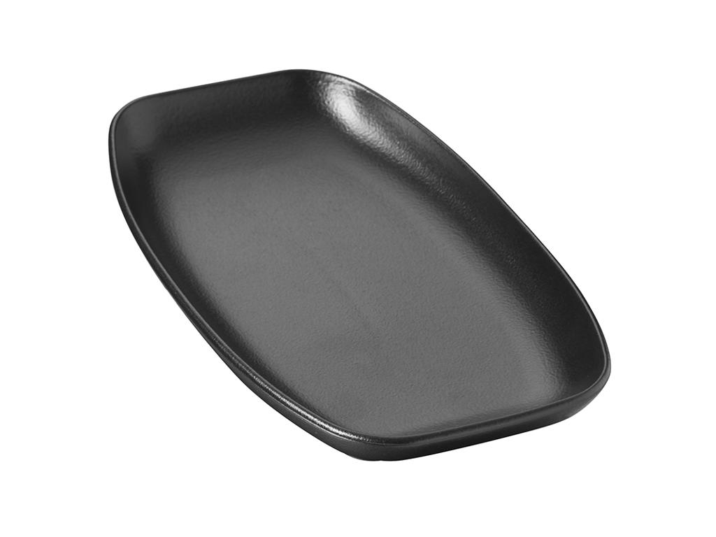 Tallrik 24x12,5 cm Svart Club