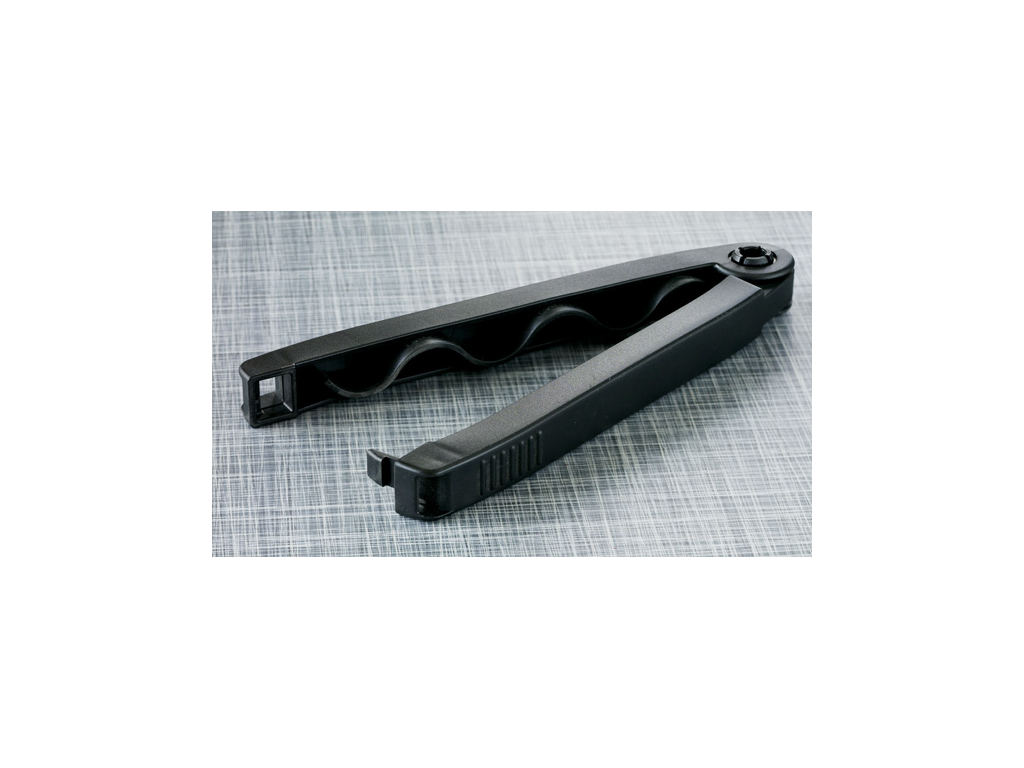 Poselukker, mega, 24 cm, svart