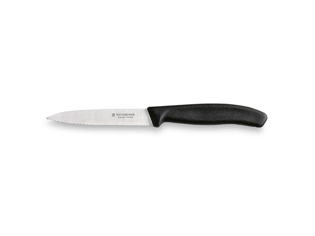 Kryddkniv, 10 cm, Victorinox, med vågblad