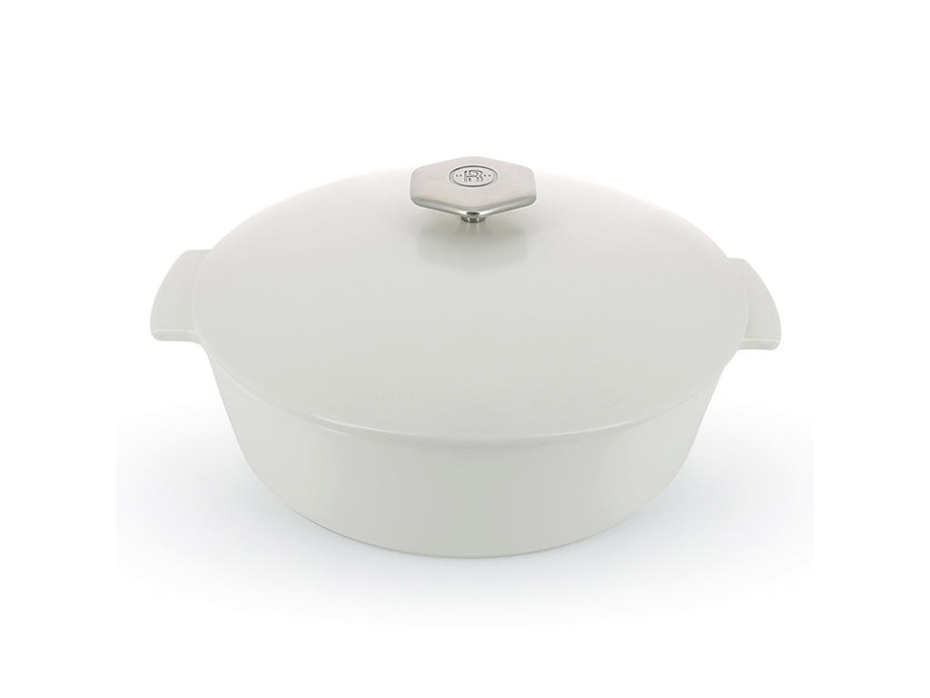 Kastrull Ø28 cm Satin Vit Induktion Revolution 2