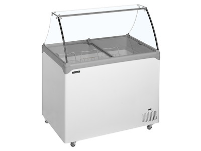 Isdisk 218 ltr -24/-14*C Hvid