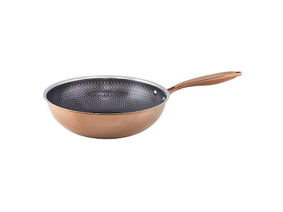 Wok Hybrid 28 cm Roséguld