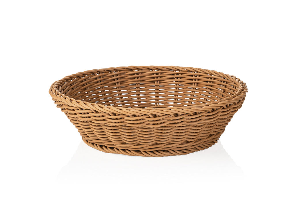 Brödkorg Beige Ø29 cm H7 cm Weaver Pro