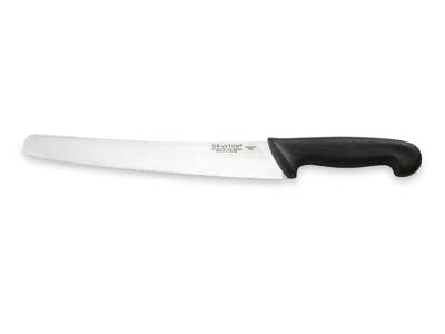 Universalkniv, 25 cm, Granton, Svart