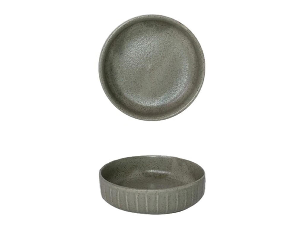 Skål Låg Ø9 cm Grå Gordion