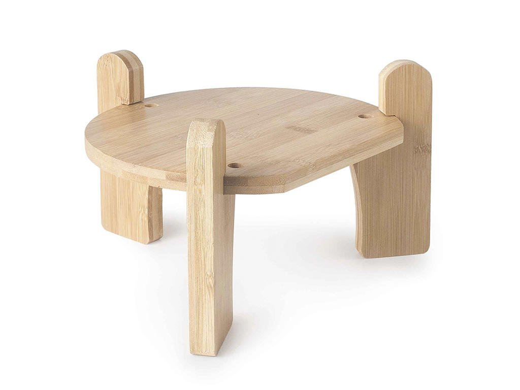 Fot till dryckedispenser trä Ø18