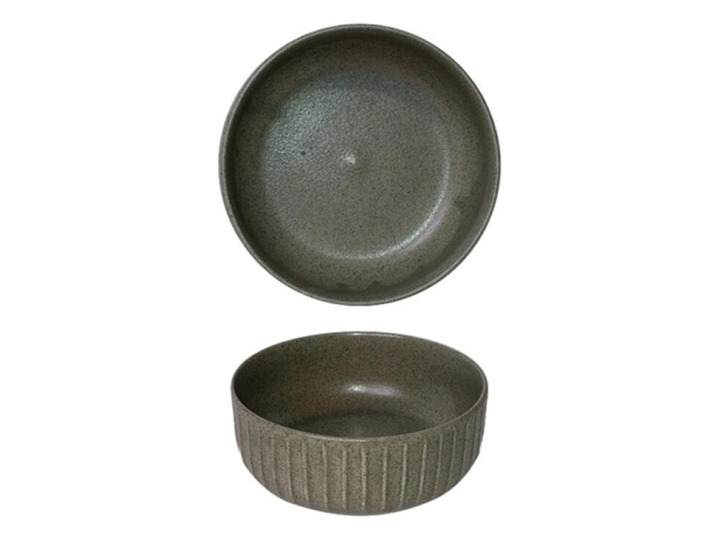 Skål Hög Ø13 cm Grå Gordion