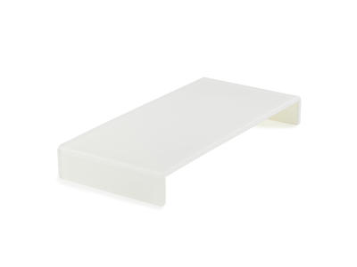 Bricka Stapelbar 39,5x19,5 cm Vit Mealplak