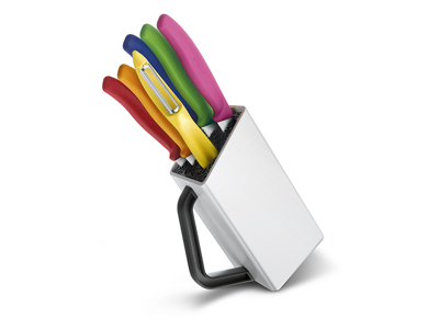 Knivblock med innehåll, Victorinox, 6 delar