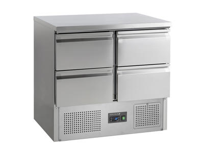 Kyldisk 4 lådor +2-+10C GN 1/1