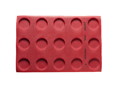 Bakform Formasil 15 stycken rund