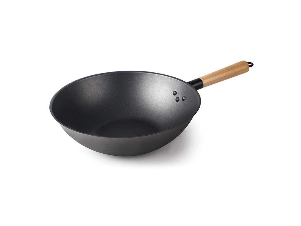 Wok Non-stick Järn trähandtag Ø32 h 9,5