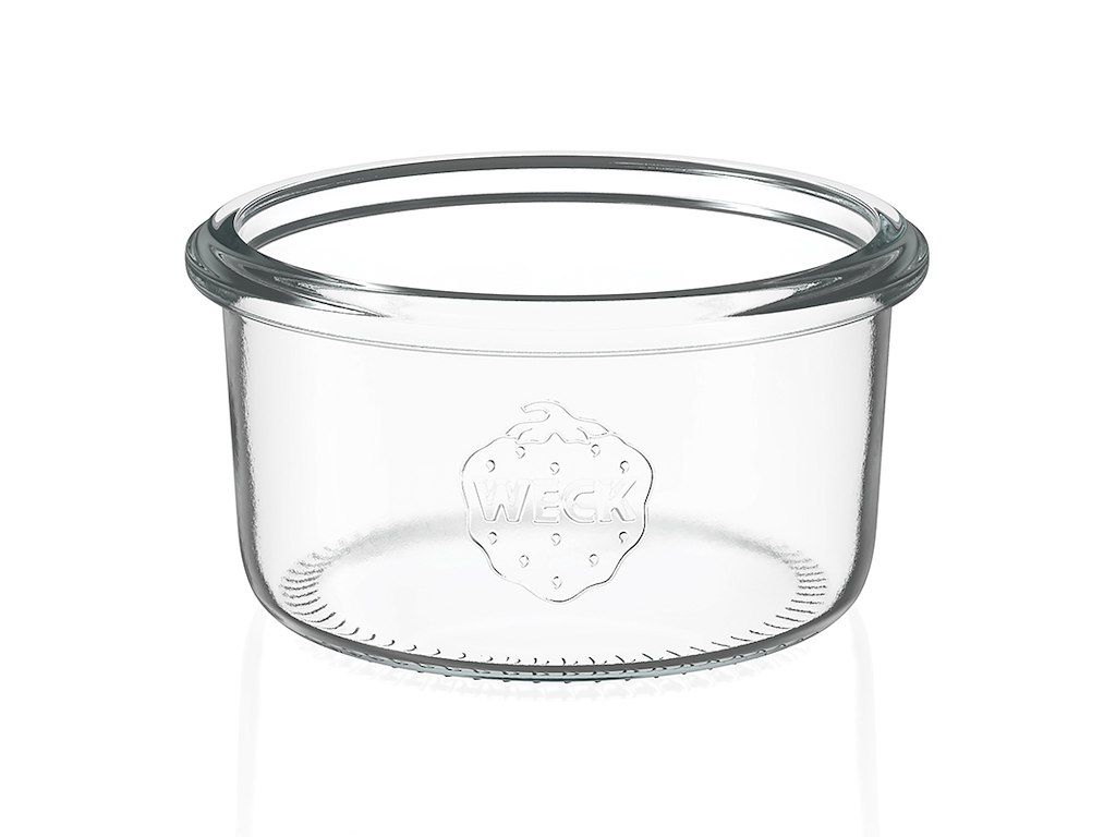 Weck Syltburk utan lock låg 165 ml