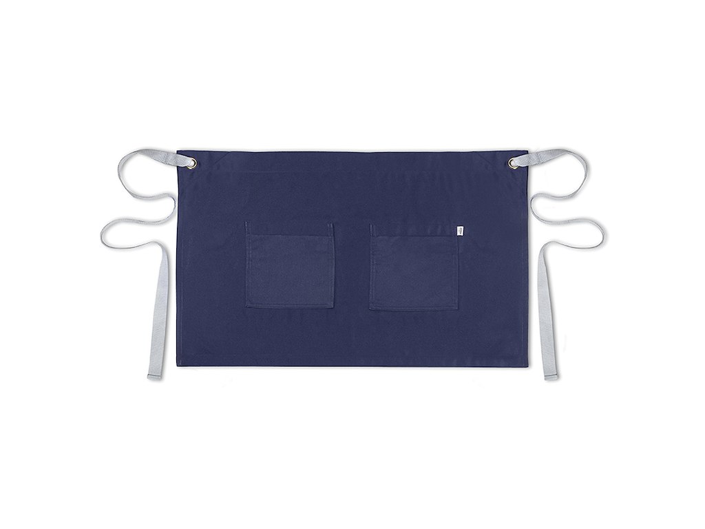 Förstycke Blå m. Fickor 72,5x50 cm