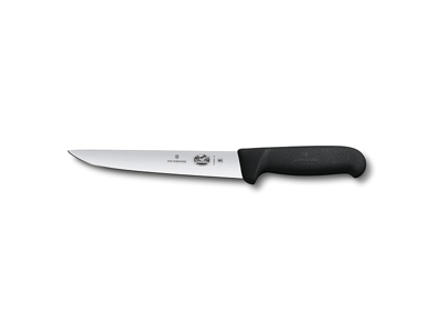 Utbensare, 18 cm, Victorinox Fibrox, svart, rak blad
