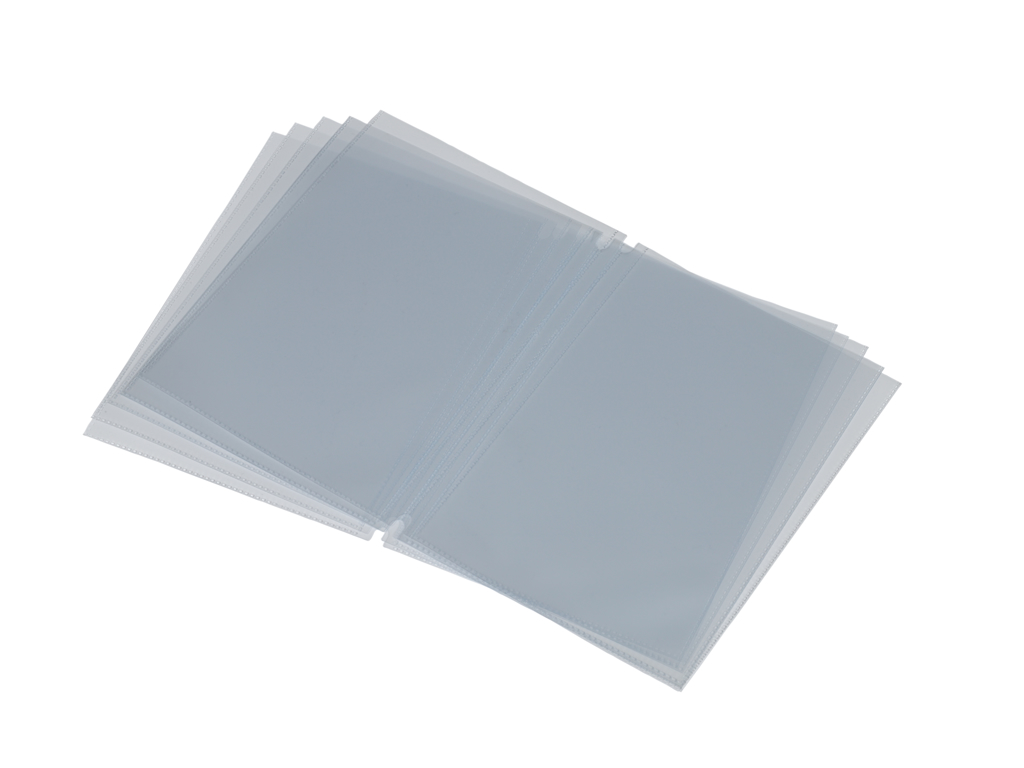 Uppslag till meny kort A4 transparent 10 st