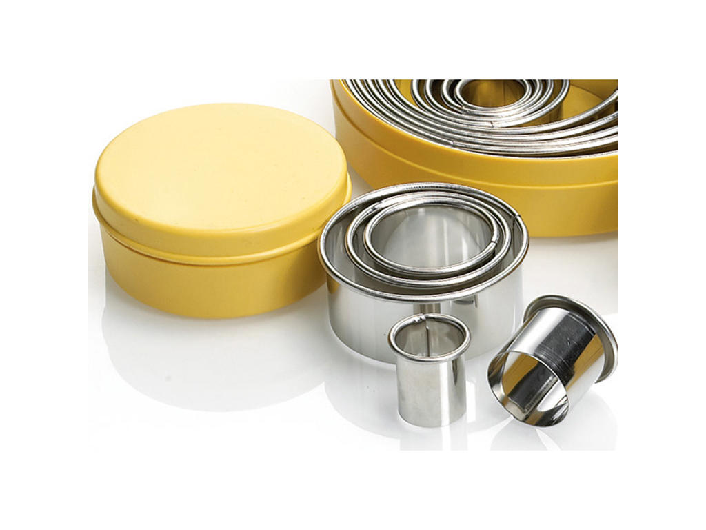 Runt utstickarsats slät