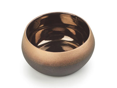 Skål 7 cl Solstice Svart/Guld