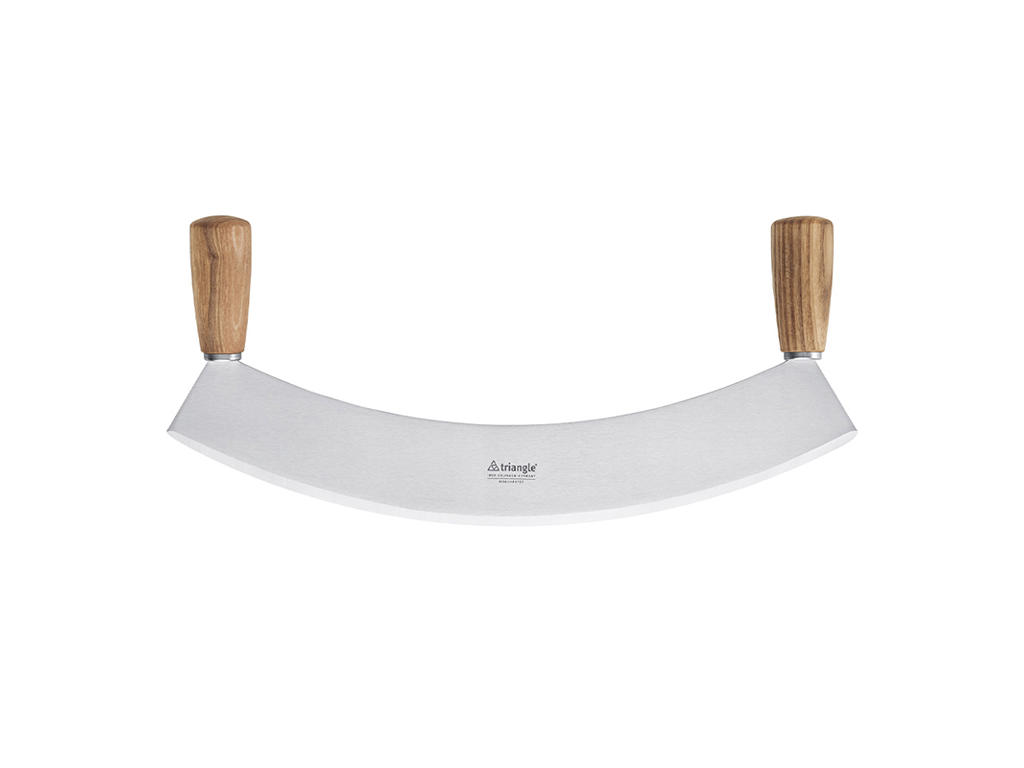 Vuggnivå - Rostfritt stål - Askträ - 36cm