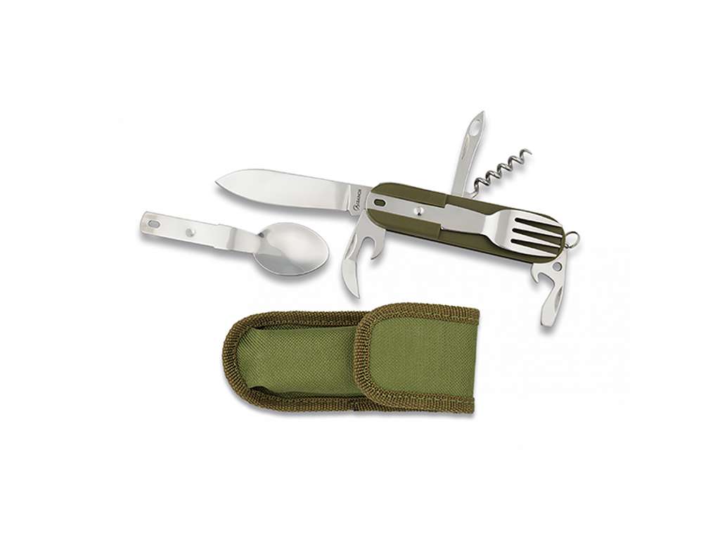 Fickkniv scout-liten-set camouflage