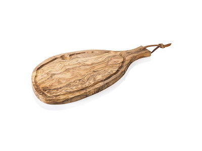 Skärbräda Oliventrä 50x23x2cm m/handtag