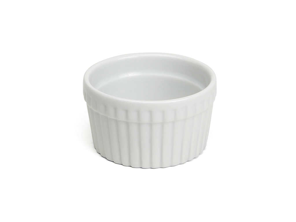 Ramekin vit Ø 9 cm. H 4 cm