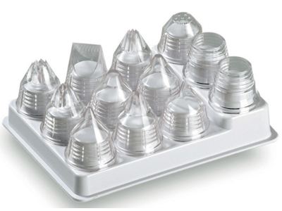 Tylsats i polykarbonat 10 tyllar Matfer