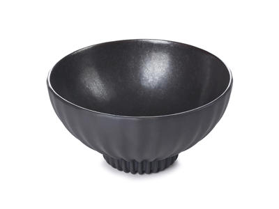 Skål 28 cl Svart Slät Pekoe