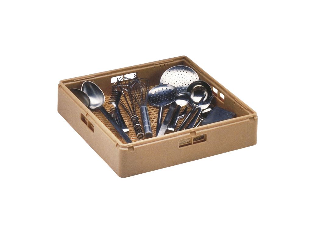 Diskbädd för bestick 1 st BEIGE