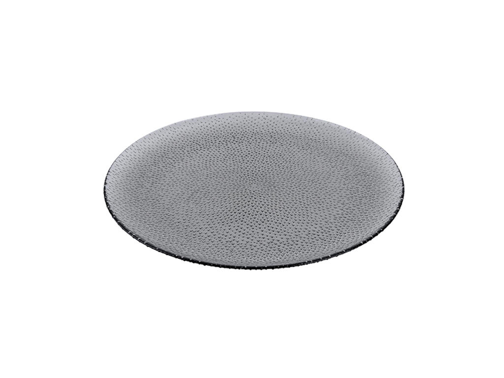 RAW Tallrik Glas Ø22,5 cm Rök