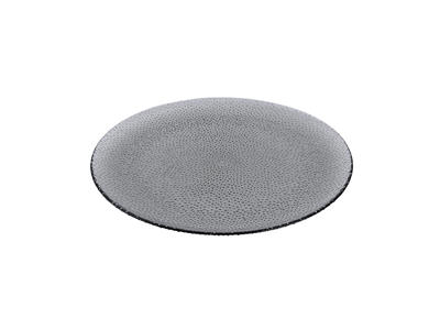 RAW Tallrik Glas Ø22,5 cm Rök