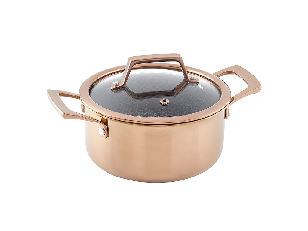 Kastrull Hybrid 2,2 ltr Roséguld
