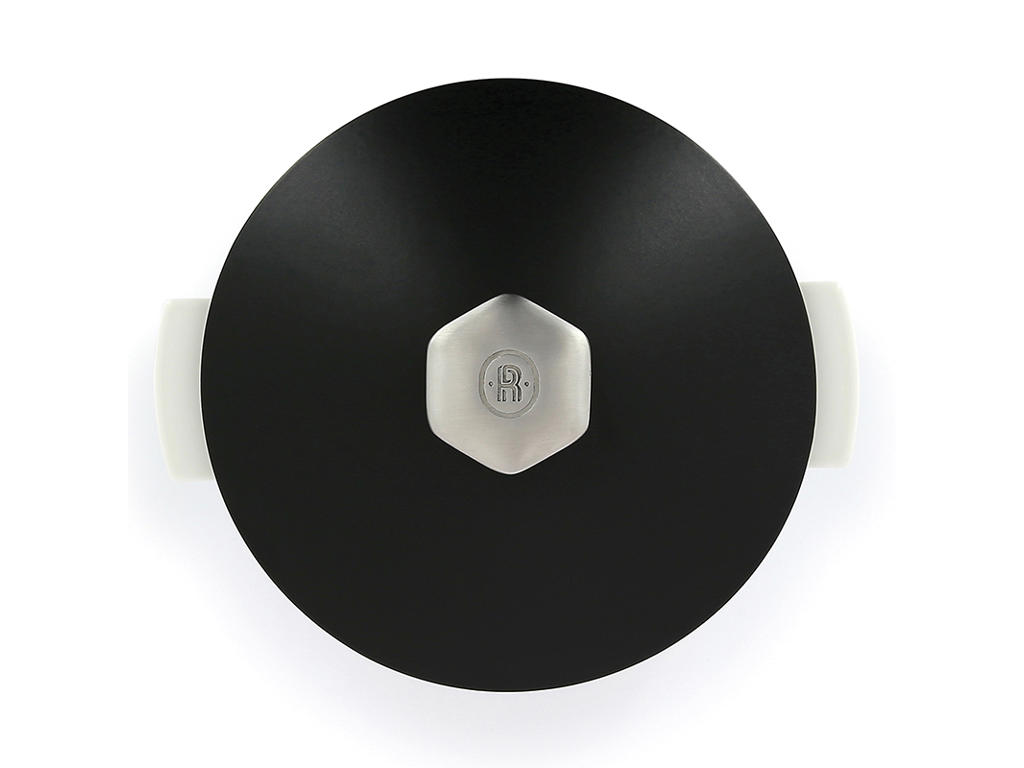 Lock till gryta Ø22 cm Satin Svart Revolution 2